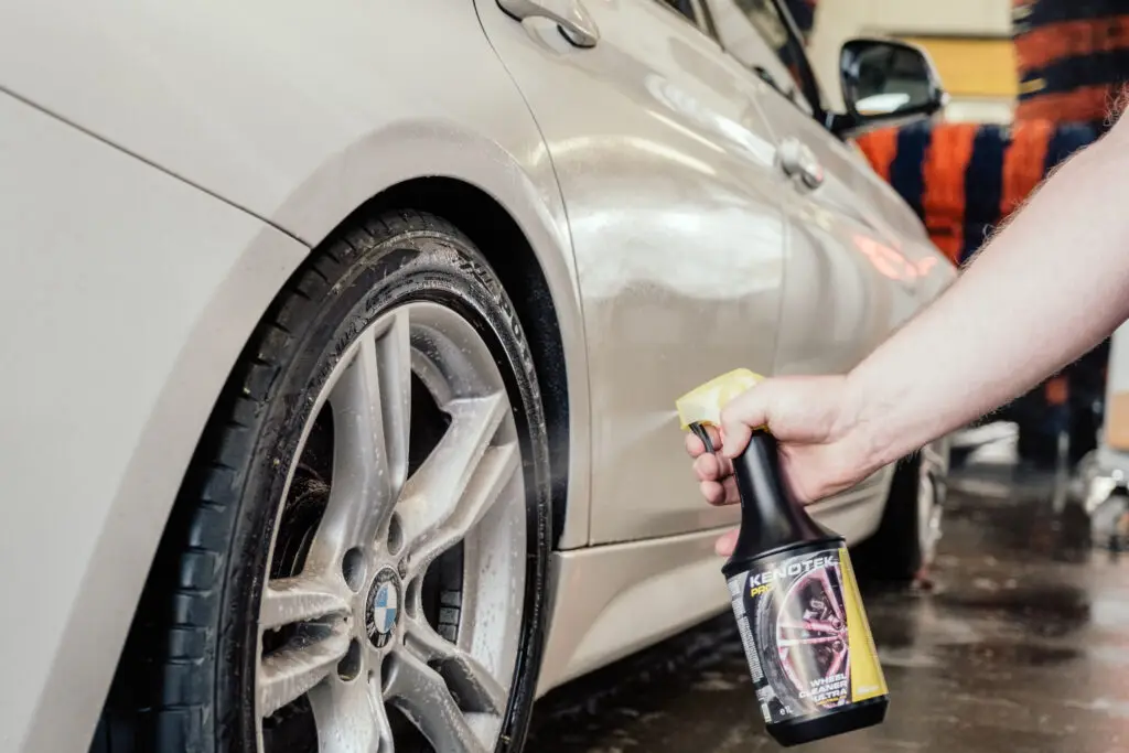 Velgen worden ingespoten